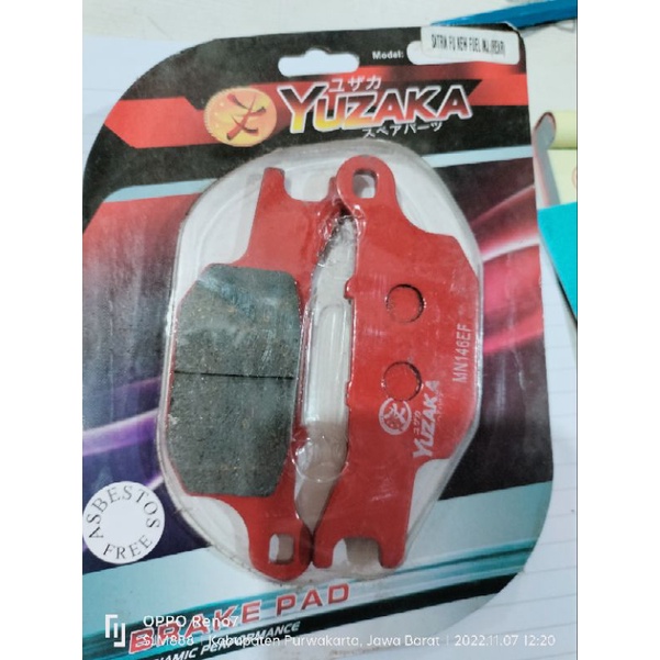 disped/kampas rem belakang satria fu injeksi