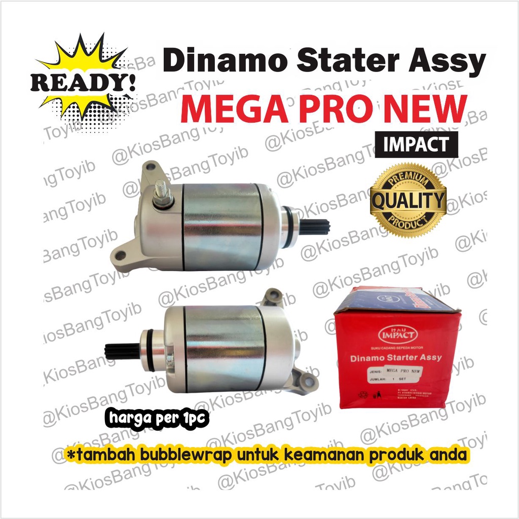 Dinamo Starter Stater Assy MEGAPRO Mega Pro New Mono Verza 150 (IMP)