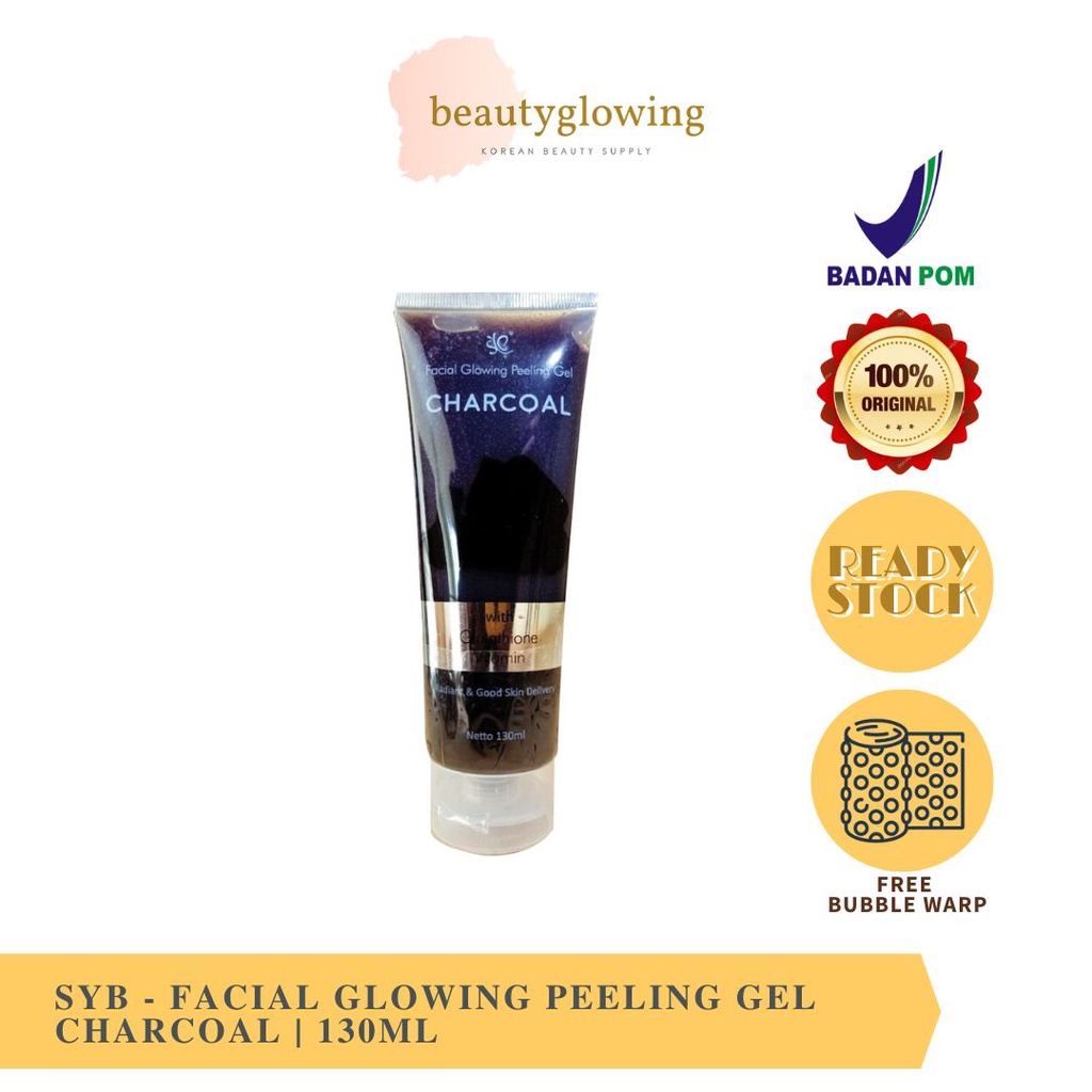 SYB Facial Glowing Peeling Gel Charcoal