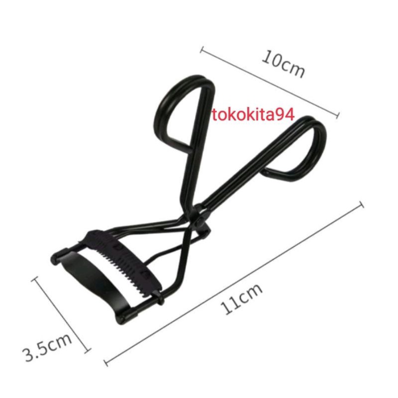 Penjepit Bulu Mata Sisir Gagang Rosegold 1Pcs - Penjepit Bulu Mata Eyelash Curler Rainbow Satuan - Penjepit Bulu Mata Sisir Gagang Hitam 1Pcs