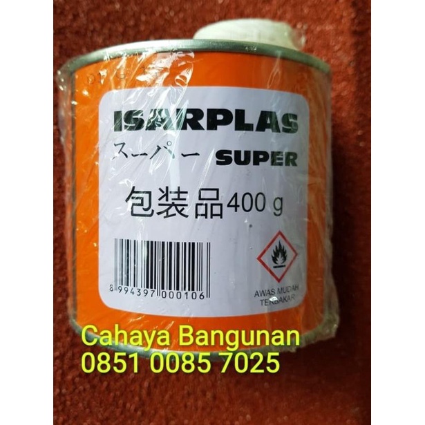 

Lem Pipa Pvc Pralon ISARPLAS Kaleng Besar 400Gr 400Gram 400 G Gr Gram