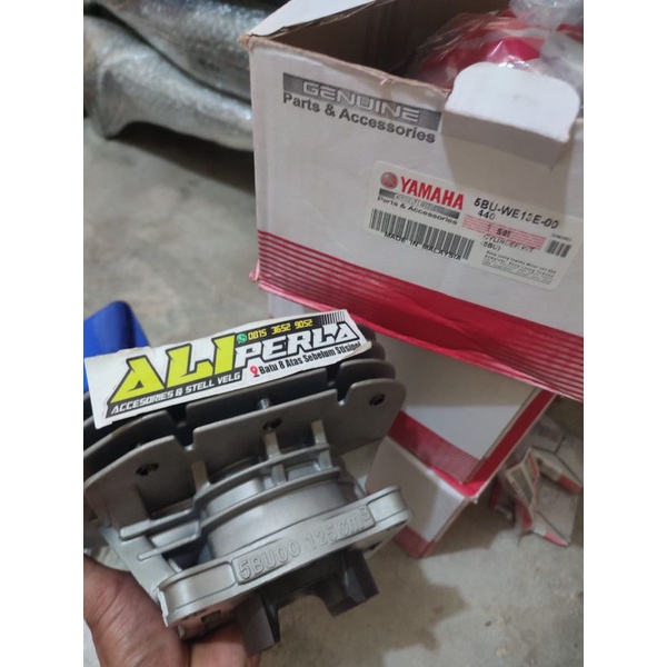 Cylinder blok block seher boring y125zr 125z 125zr komplit ori-block Yamaha 125z