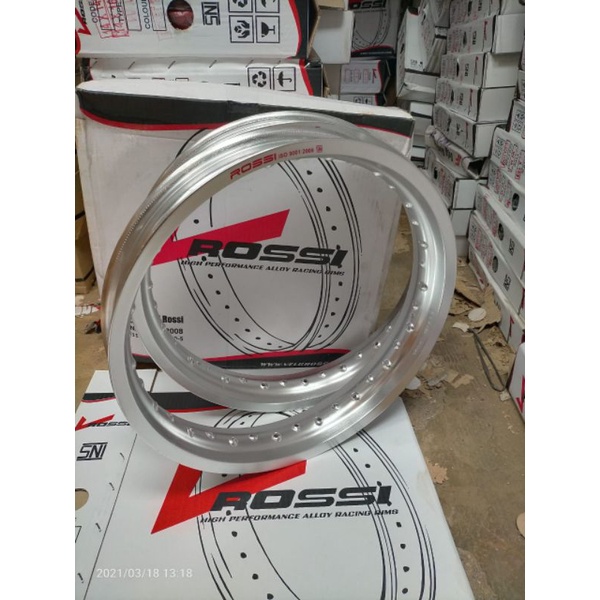 velg rossi ring 17 uk 250/300 warna silver