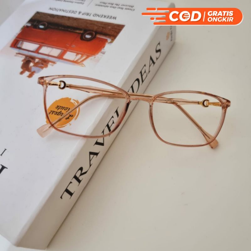 Kacamata Photocromic Anti Radiasi Minus Wanita 2249