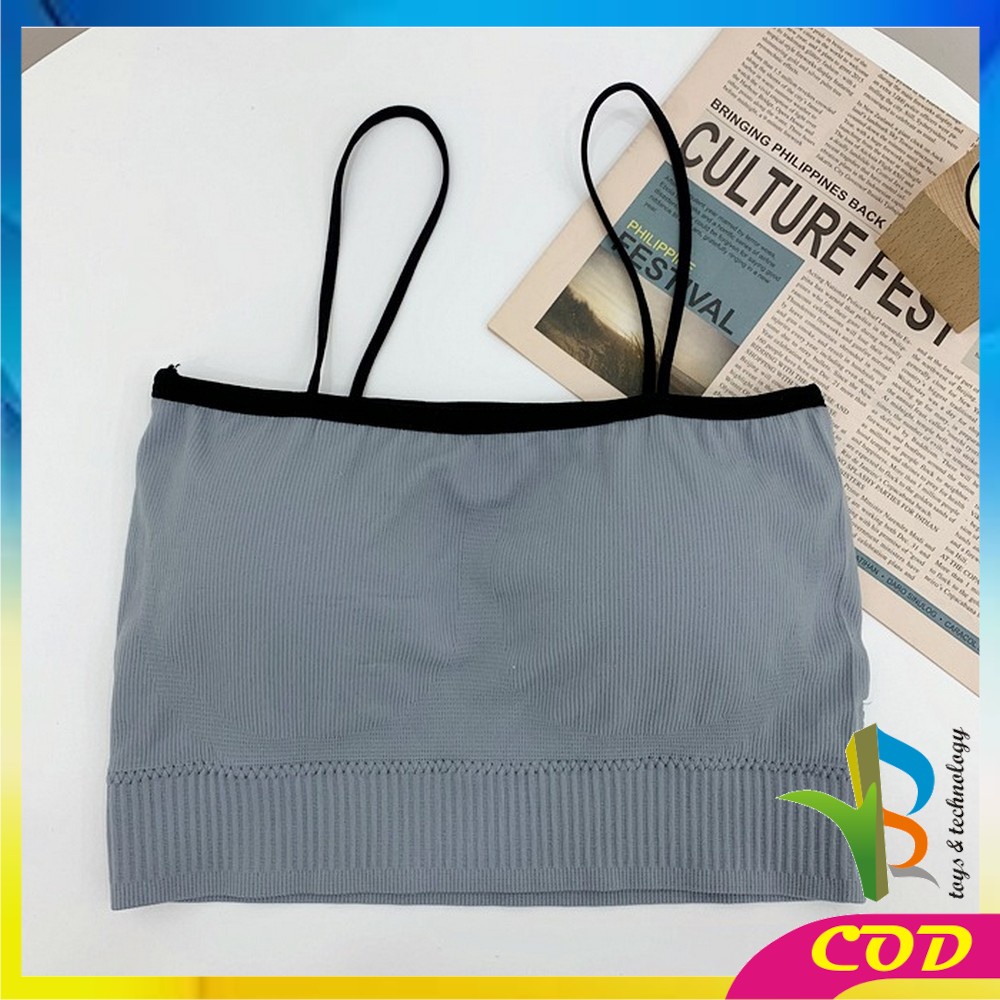 RB-P105 Bra Kemben Wanita Tanpa Kawat / Pakaian Dalam Wanita Crop Top Bralette / Sport Bra Wanita Gym / Bra Senam Zumba / Kemben Tali Wanita