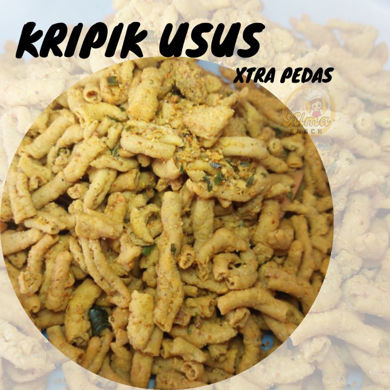 

1 Bal 2kg KRIPIK USUS AYAM XTRAA PEDAS DAUN JERUK