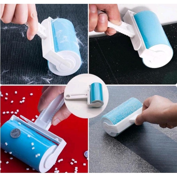 Sticky Lint Brush Roller - Alat Pembersih Debu Kotoran dan Bulu / Sikat Pengangkat