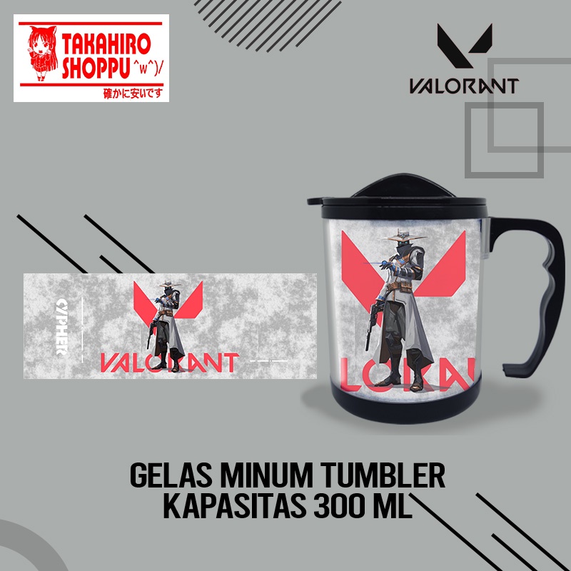 GELAS INSERT PAPER VALORANT CYPHER