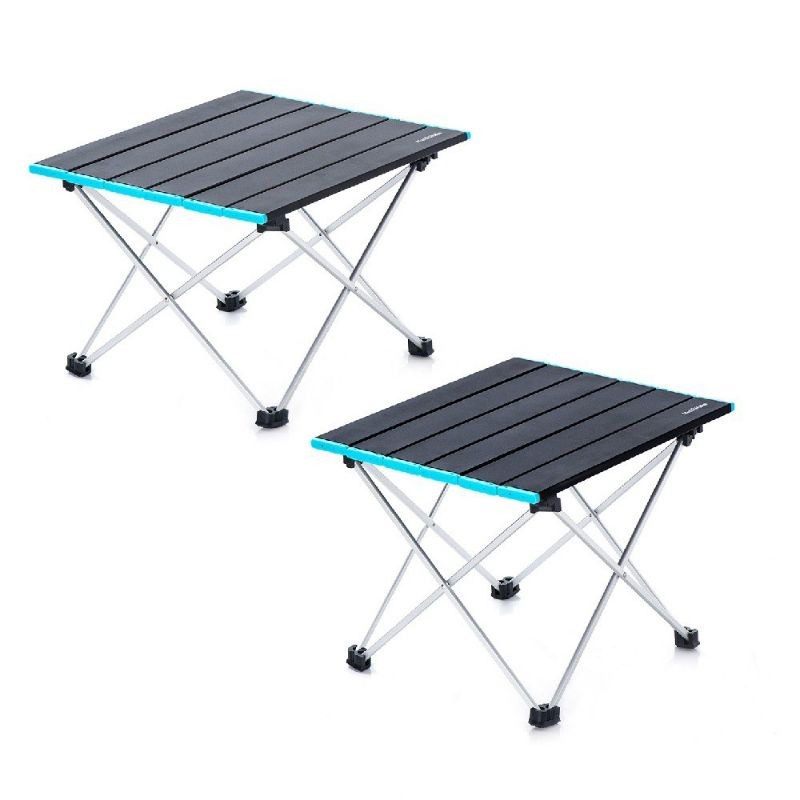 Meja Lipat Camping Outdoor Stainless Aluminium LWY