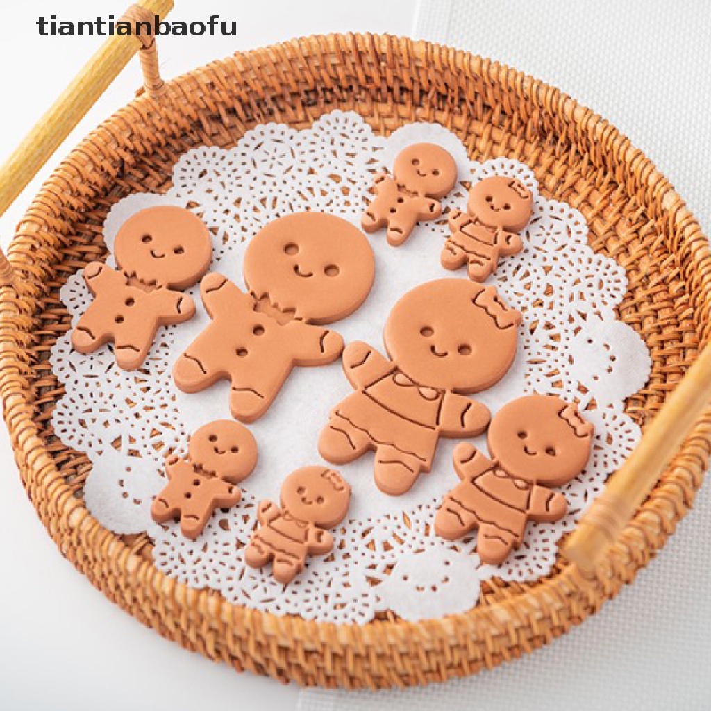 Cetakan Pemotong Kue / Biskuit Bentuk Gingerbread Man