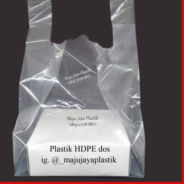 

Kantong Plastik Bening Dos / HDPE DOS 22x22,25x25,30x30 - 20 X 20