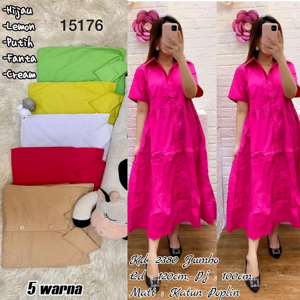 Dress Katun Poplin XXL