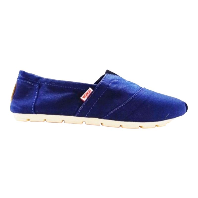 Sepatu Slip On WAKAI Casual Original Navy
