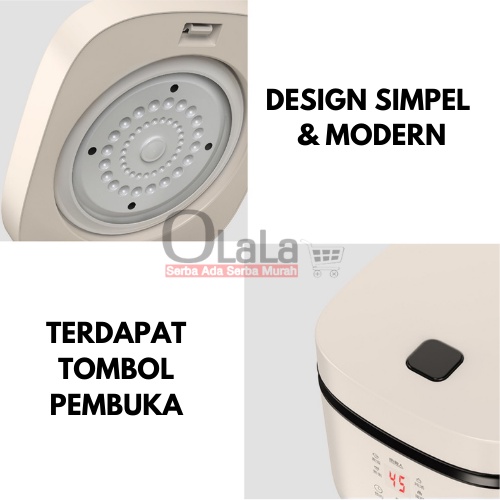 ( OJE ) RICE COOKER PENANAK NASI PORTABLE ANTI LENGKET TRAVEL VERSION RICE COOKER MINI 0.8L TM-666AB