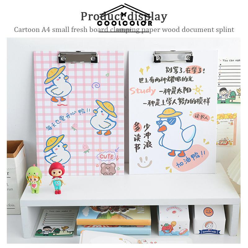 COD❤️Papan jalan A4 Clipboard With Cover Stationary- cl