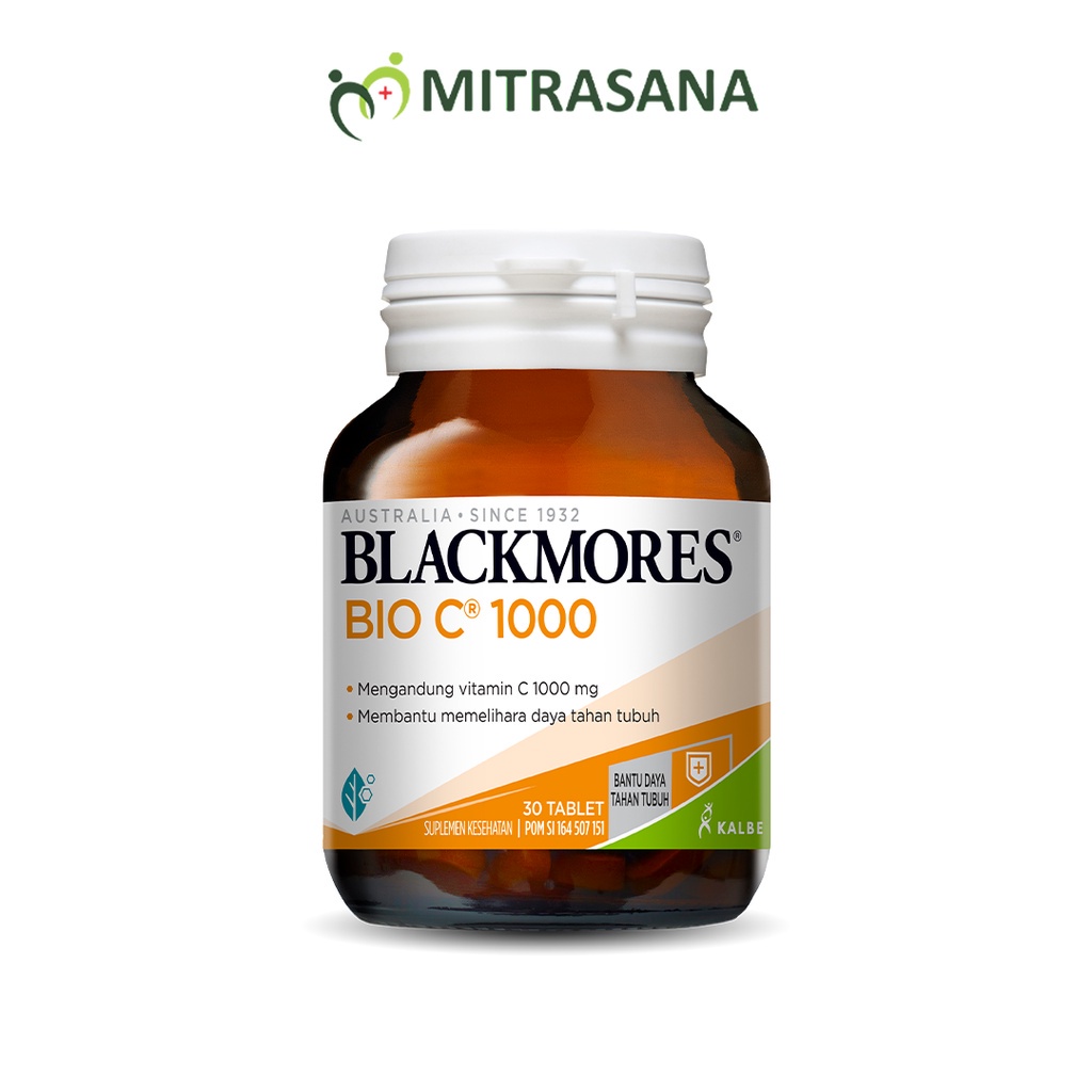 Blackmores Bio C 1000 mg - 30 Tablet - Membantu Memelihara Daya Tahan Tubuh