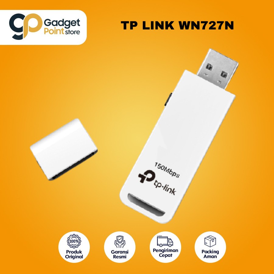 TP LINK WN727N 150Mbps Wireless - USB Adapter Garansi 1 Tahun