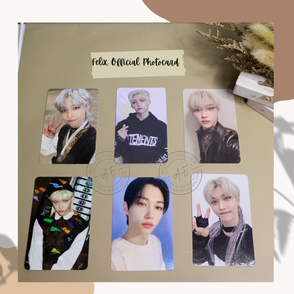 Felix  #Straykids Nacific No Easy Christmast Evel appmuss oddinary benefit jewel photocard official