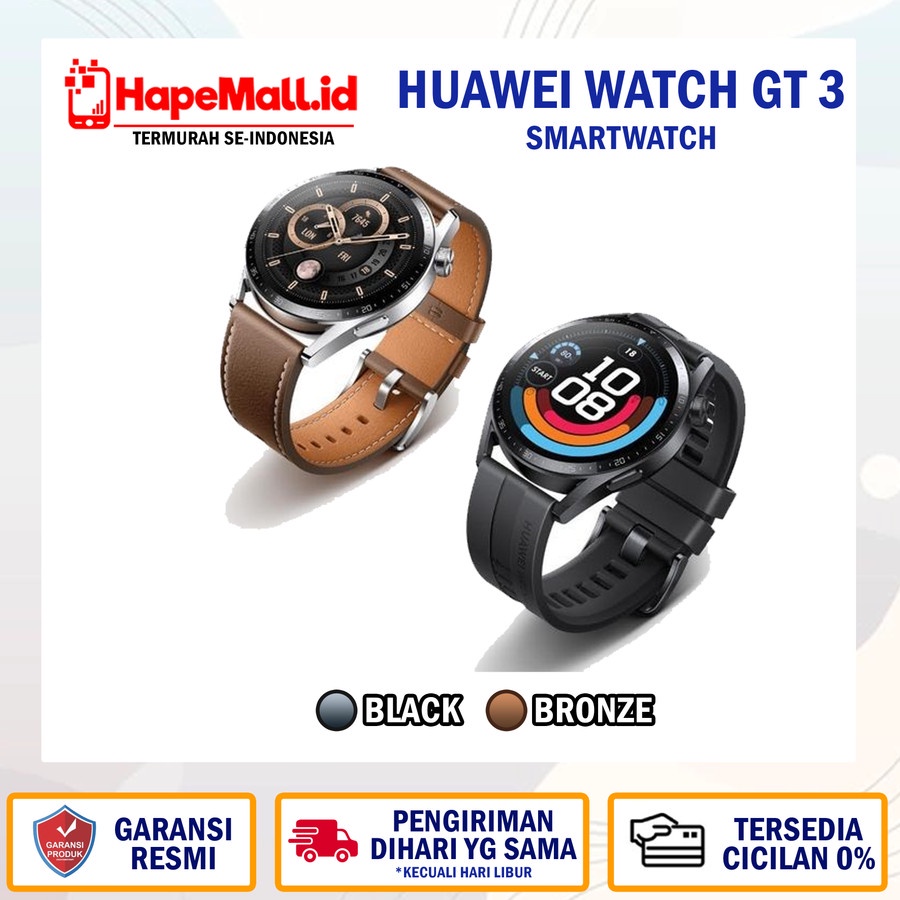 HUAWEI WATCH GT 3 46 MM GARANSI RESMI HUAWEI INDONESIA