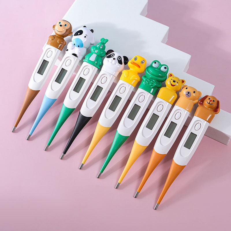 SB Termometer Animal Anak Bayi Digital ujung Lentur Lucu Karakter Thermometer Alat Pengukur suhu