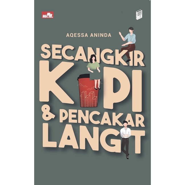 Gramedia Padang - City Lite: Secangkir Kopi dan Pencakar Langit