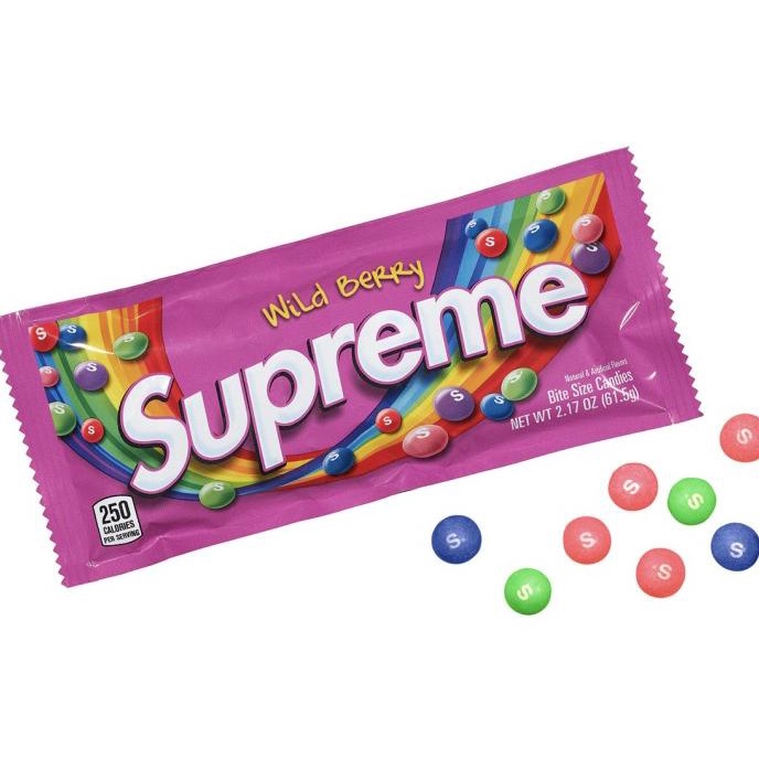 

BAYAR DITEMPAT SUPREME SKITTLES WILD BERRY CANDY AUTHENTIC /PERMEN LUNAK/PERMEN VIRAL/PERMEN MILO/PERMEN YUPI/PERMEN JADUL/PERMEN KARET