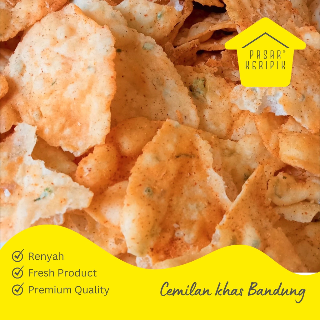 

Pasar Keripik Cireng Pedas Enak Gurih Renyah Kiloan