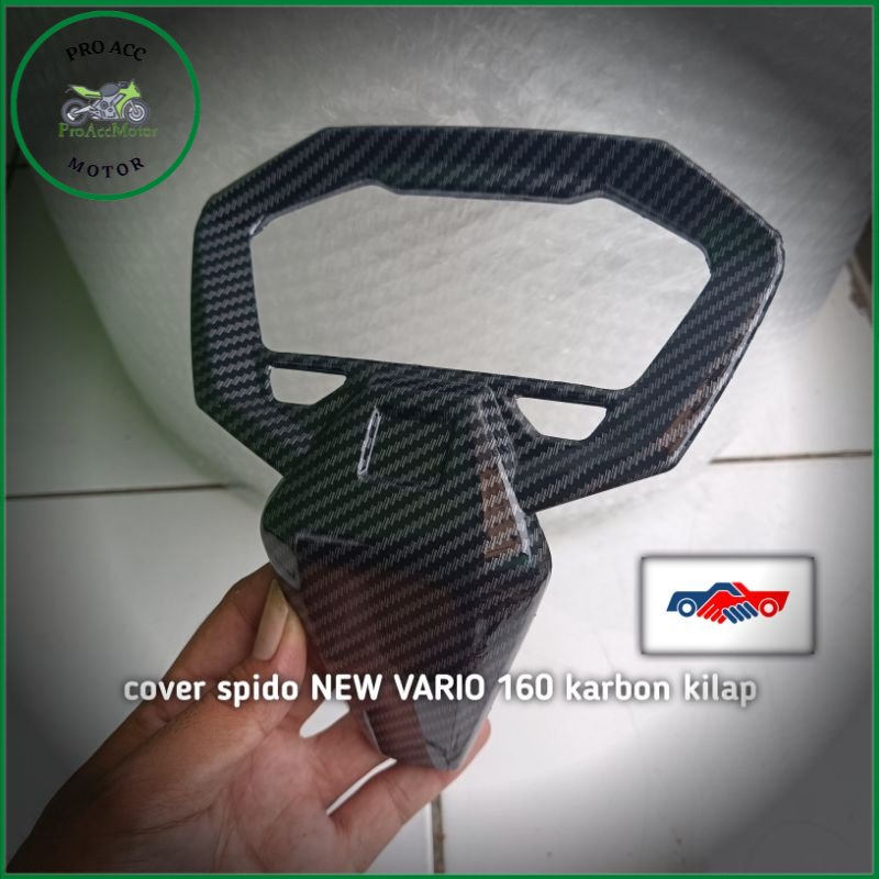 cover spido speedometer NEW VARIO 160 karbon kilap (proaccmotor)