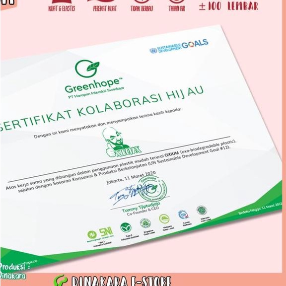 

Polymailer Baby Pink 32x45 Premium - Ramah Lingkungan (isi +/- 100 pcs