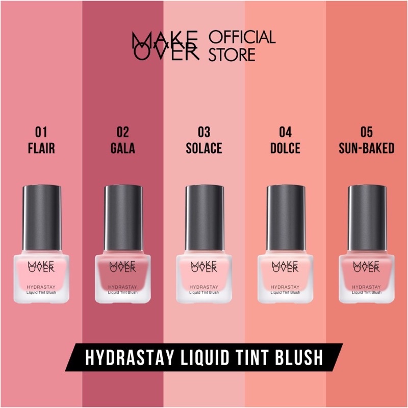 MAKE OVER Hydrastay Liquid Tint Blush On