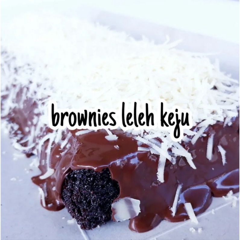 

ENAKKK !!! BOWNIES CINTA COKELAT LELEH KEJU