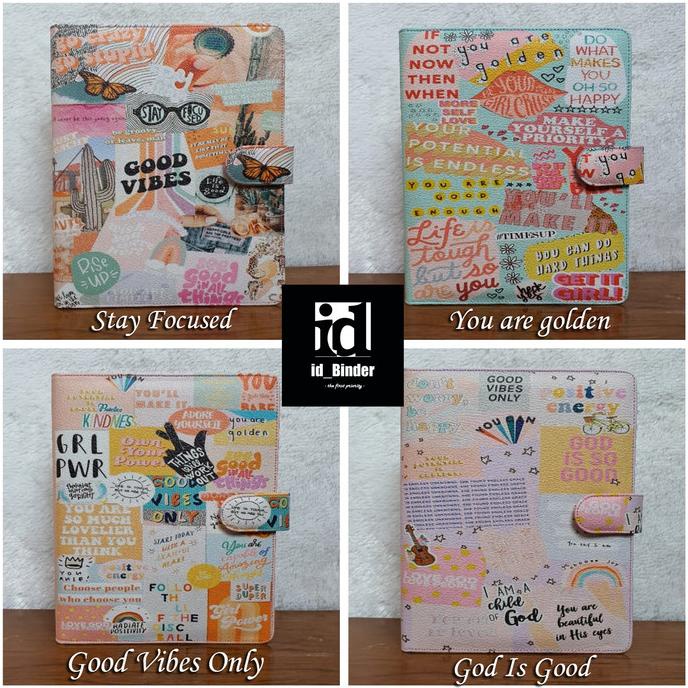 

BINDER PRINTING 4 MOTIP QUOTES A5 DAN B5