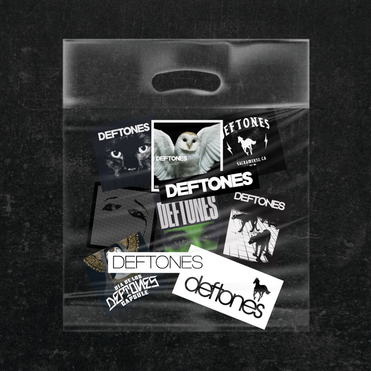 

Deftones Sticker Pack Vinyl Band Metal - 10pcs