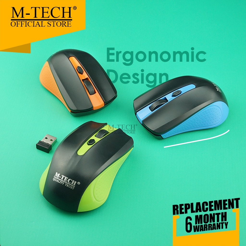 Mouse Wireless Original Mtech 6005