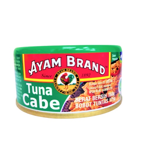 

AYAM BRAND TUNA CHILLI 160GR