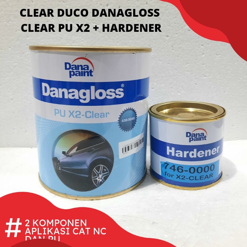 CLEAR DANAGLOSS PU X2 NC PU CAT CLEAR MOBIL