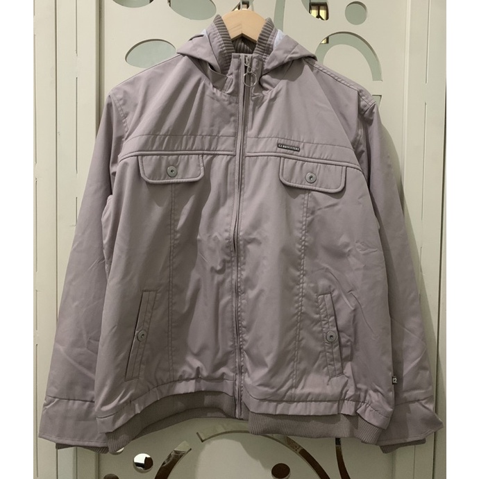 Jaket Wanita C2 Atzira Khaki Jacket Bikers