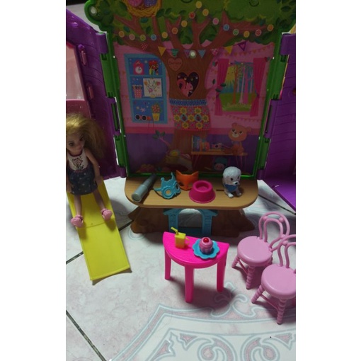 Preloved Barbie Chelsea tree house