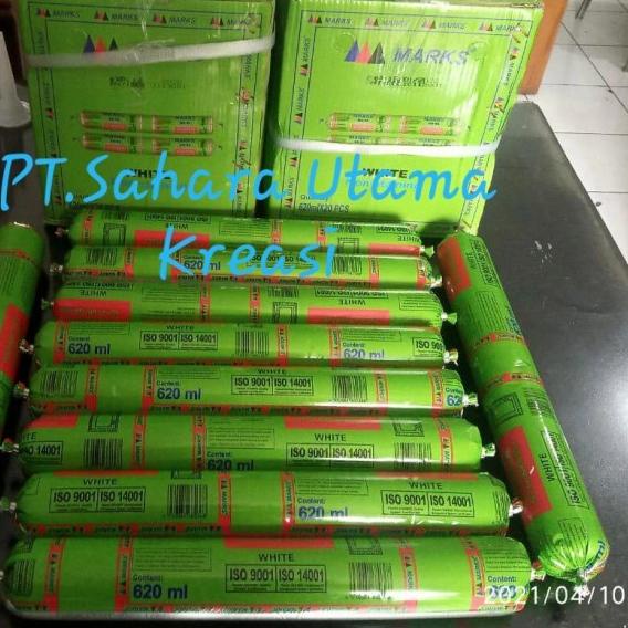 

Silicone Sealant Marks Sosis 620mm / Silicone Sealent Marks - Putih