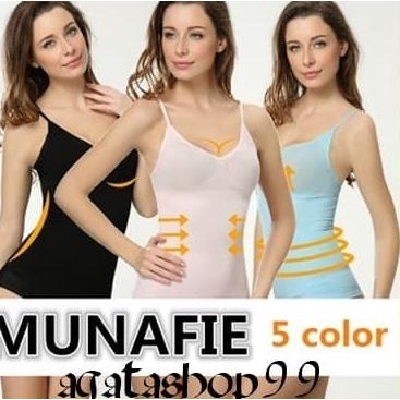 [CAMISOL ATASAN TANK TOP KORSET KORSET BAJU] MUNAFIE SLIM CLOTH ASLI