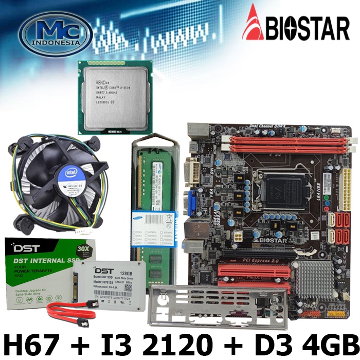 MOBO Mainboard Motherboard H67 Intel LGA 1155