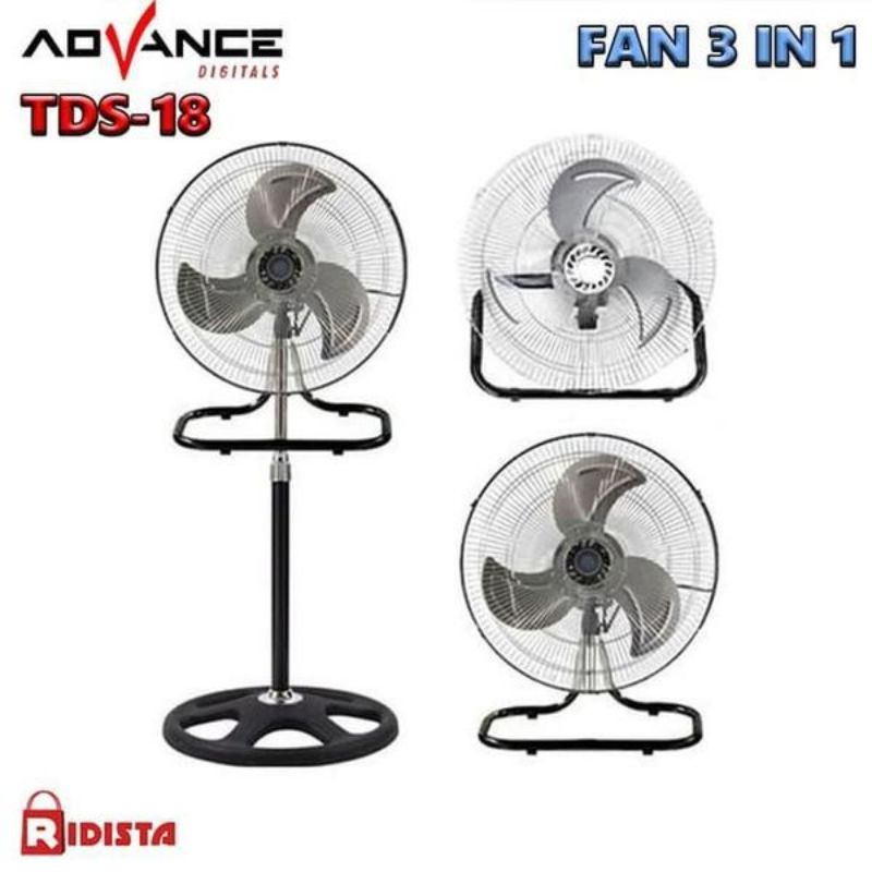 Kipas Angin/Kipas/Kipas Advance/Kipas Angin Advance TDS-18 3in1