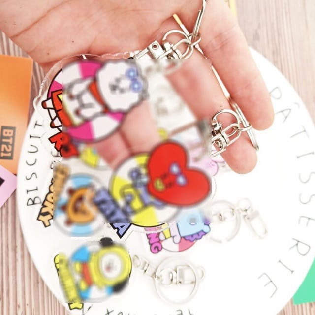 [BS] BISA COD Gantungan Kunci KPOP Key Chain Beach Pantai Lucu Imut - KP333