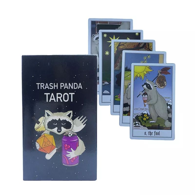 Trash Panda Tarot 12x7cm include guide paper