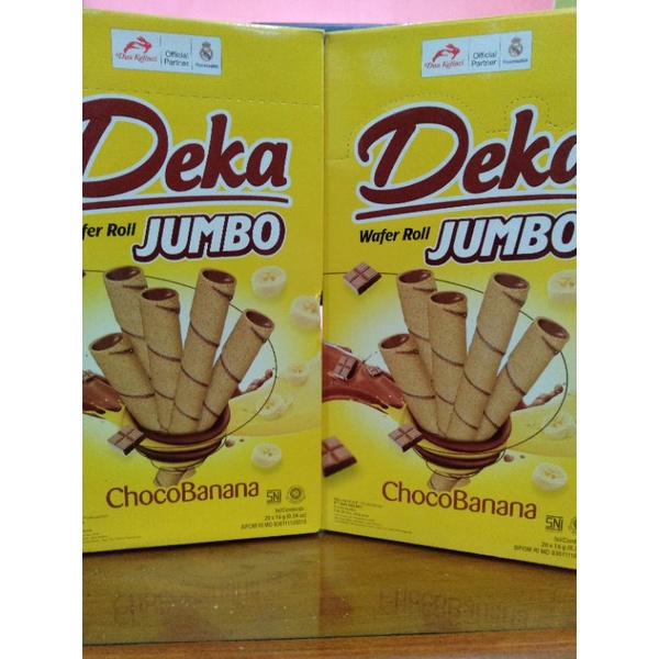 

(16 gram x 20) deka wafer roll jumbo