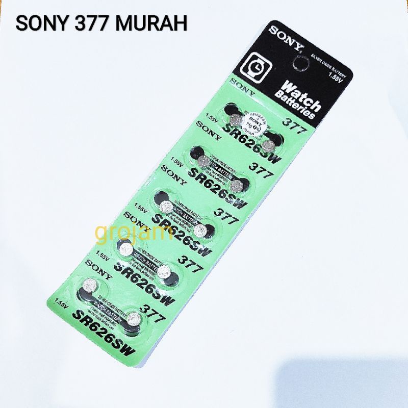 (PROMOSI) BATTERY SR626/377SW SONY