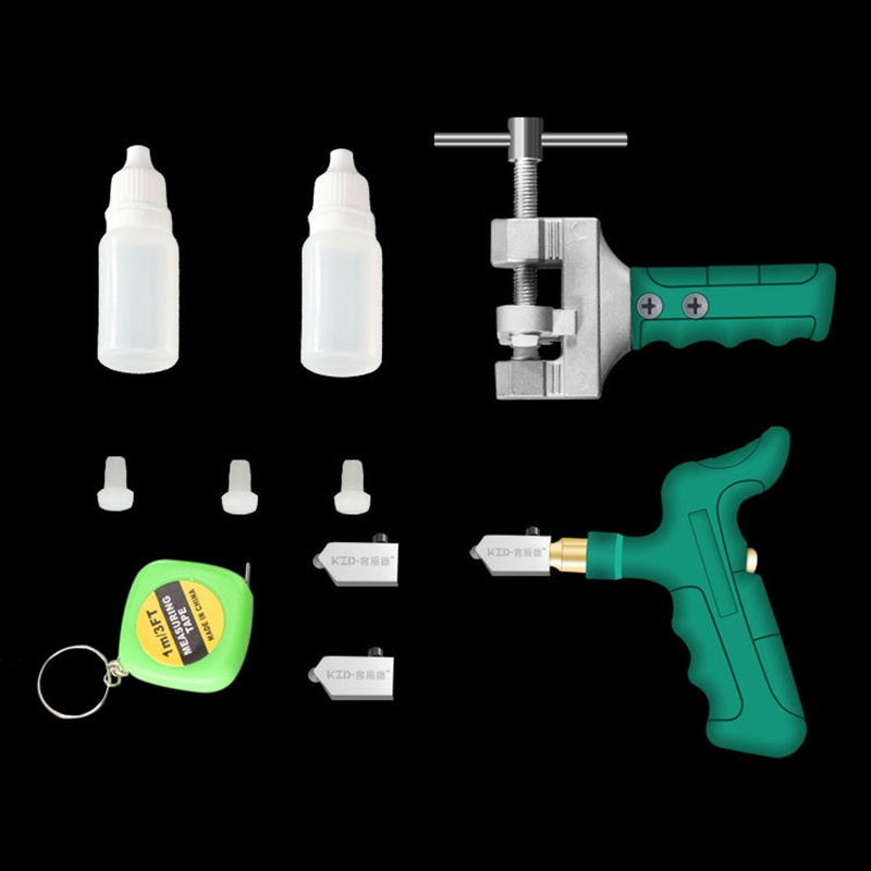 Alat Pisau Pemotong Kaca Keramik Manual 2 In 1 Alat Pemotong Kaca Keramik Manual Multifungsi Cermin Potong Tool