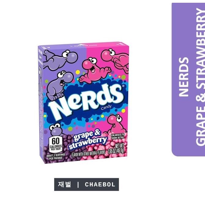 

BAYAR DITEMPAT Nerds Grape & Strawberry / Permen Buah 46.7 gr /PERMEN LUNAK/PERMEN VIRAL/PERMEN MILO/PERMEN YUPI/PERMEN JADUL/PERMEN KARET