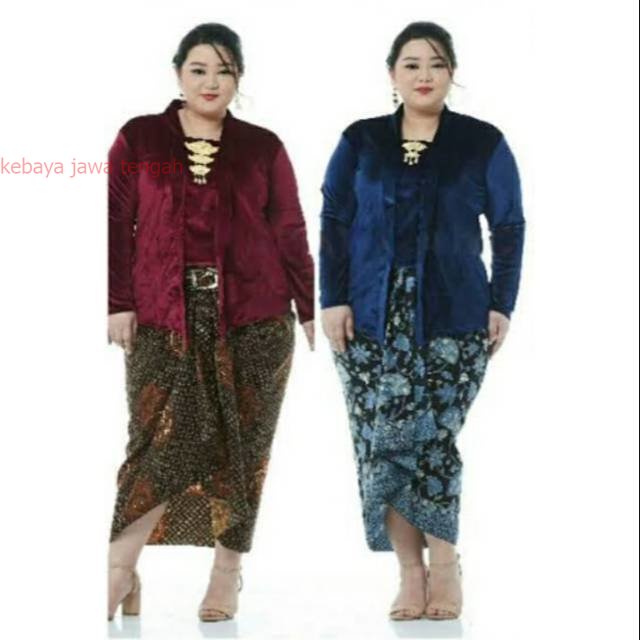 Kebaya Bludru Kutu baru JUMBO Kebaya Bludru