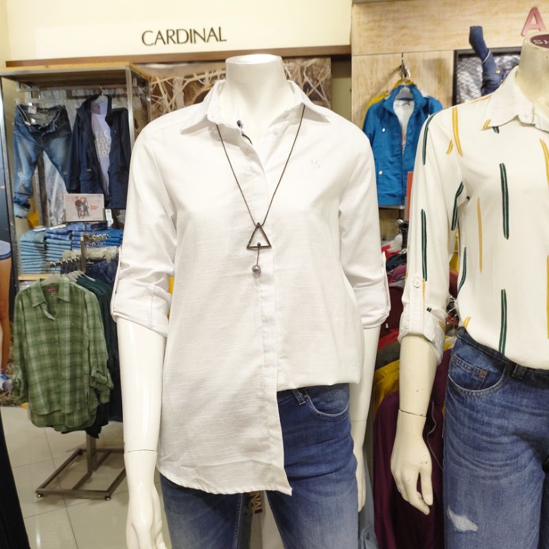 Kemeja Putih Wanita Cardinal GIRL ORIGINAL TERBARU 100% , KEMEJA CEWEK ORIGINAL